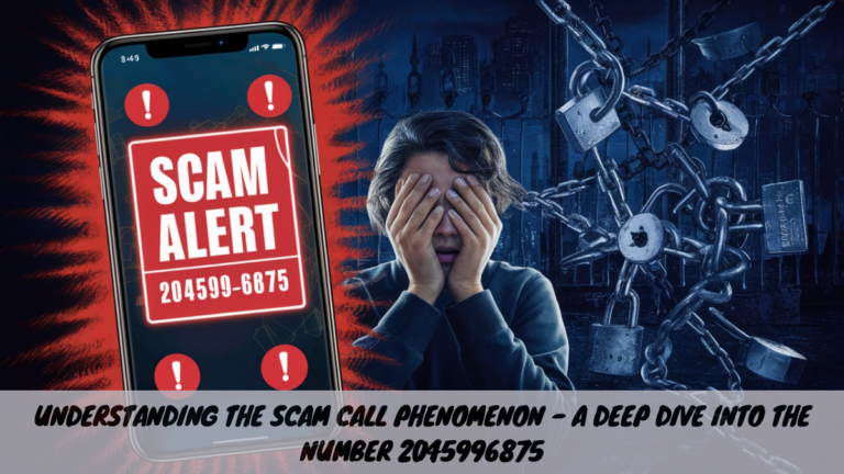 Understanding the Scam Call Phenomenon – A Deep Dive into the Number 2045996875