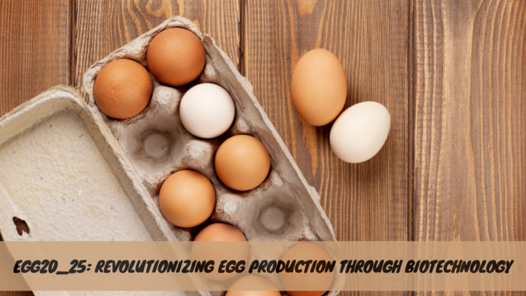 Egg20_25: Revolutionizing Egg Production Through Biotechnology