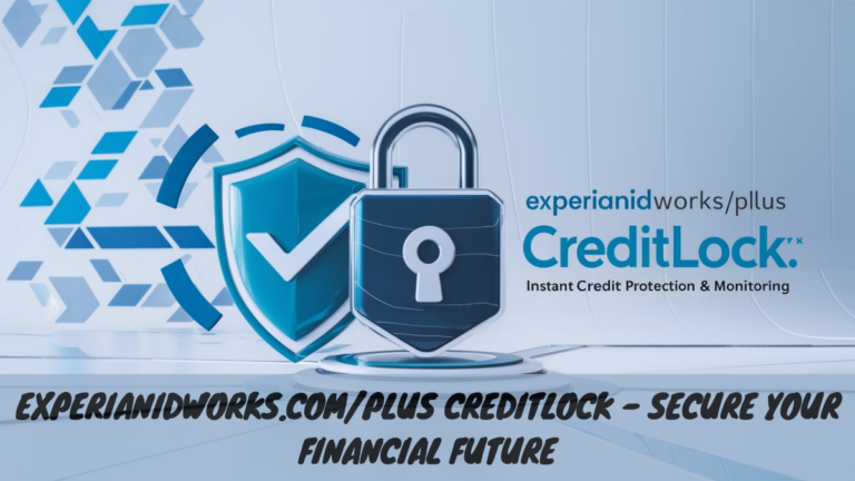 Experianidworks.com/plus CreditLock – Secure Your Financial Future