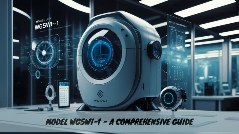 Model WG5WI-1 – A Comprehensive Guide