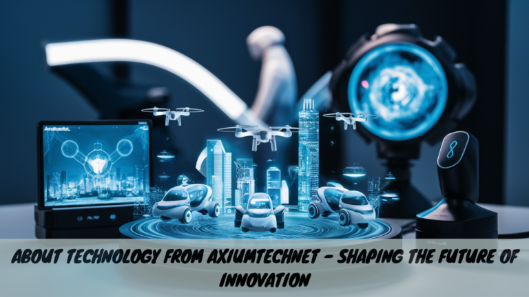 About Technology from AxiumTechNet – Shaping the Future of Innovation