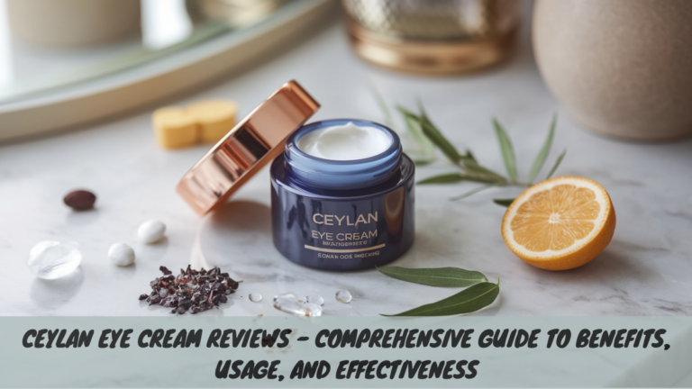 Ceylan Eye Cream Reviews – Comprehensive Guide to Benefits, Usage, and Effectiveness