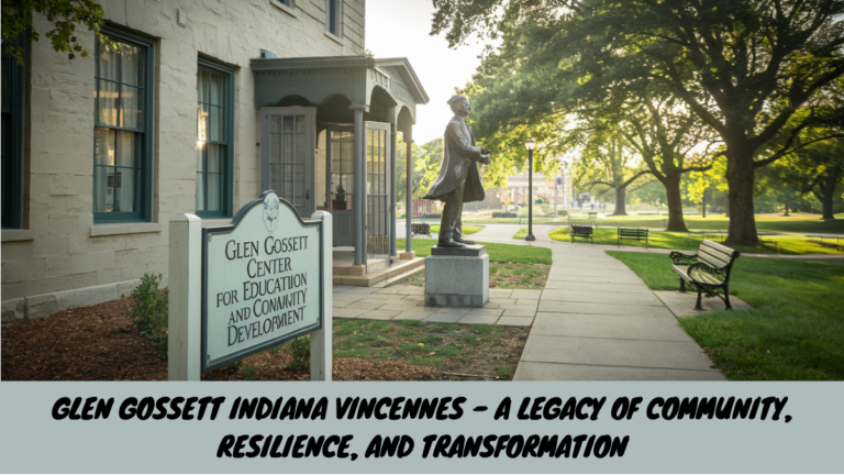 Glen Gossett Indiana Vincennes – A Legacy of Community, Resilience, and Transformation