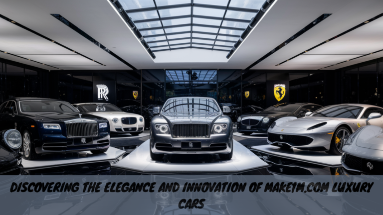 Discovering the Elegance and Innovation of Make1m.com Luxury Cars