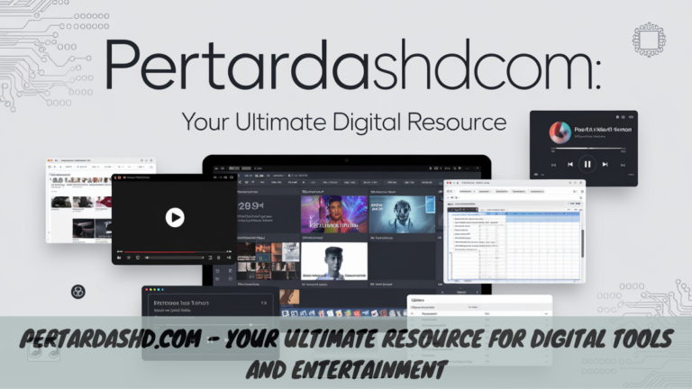 Pertardashd.com – Your Ultimate Resource for Digital Tools and Entertainment