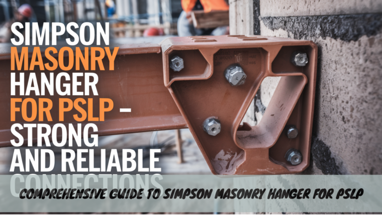 Comprehensive Guide to Simpson Masonry Hanger for PSLP