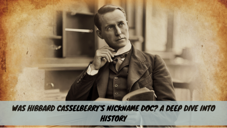 Was Hibbard Casselberry’s Nickname Doc? A Deep Dive into History